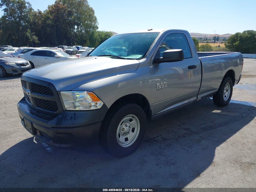 Vin: 3c6jr6dg6kg622287, lot: 46594242, ram 1500 classic tradesman  4x2 8' box 20192