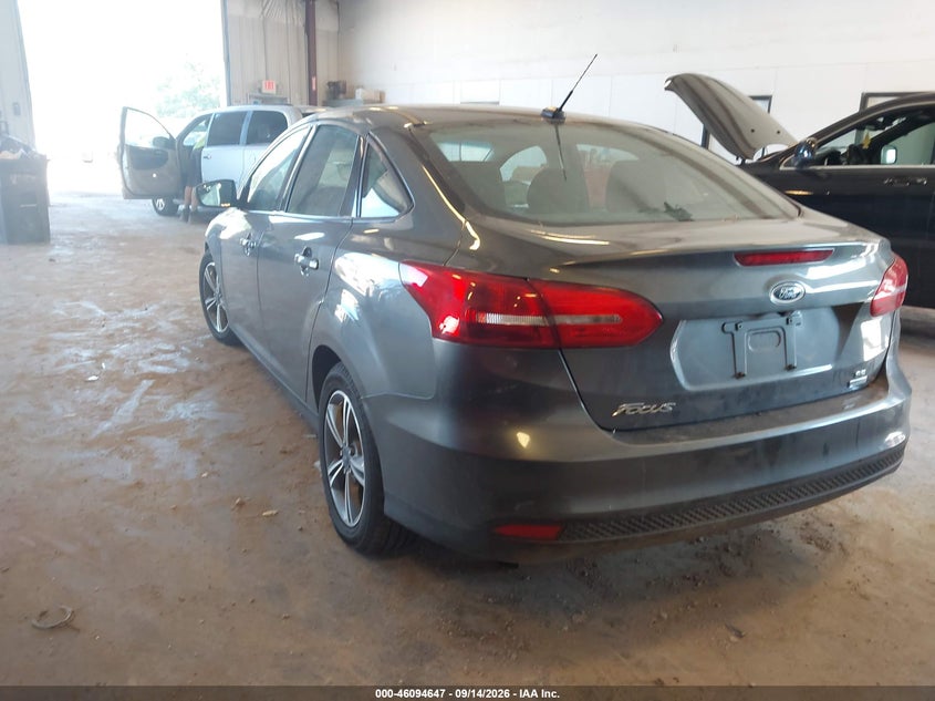 Vin: 1fadp3fe9jl203654, lot: 46594254, ford focus se 20183