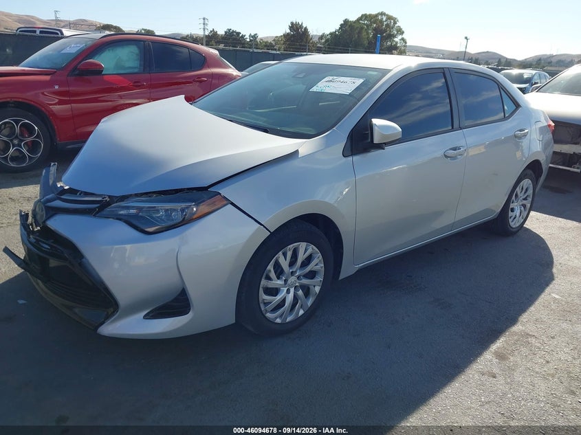 Vin: 5yfburhe2jp803577, lot: 46594285, toyota corolla le 20182