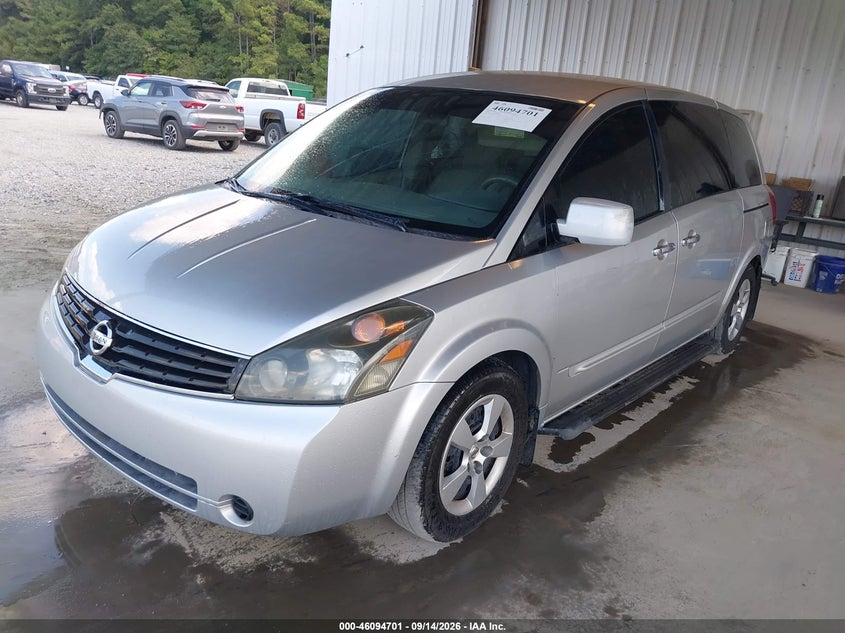 2008 Nissan Quest, Звичайний знос, IAAI, VIN 5N1BV28U98N119561 — фото 2