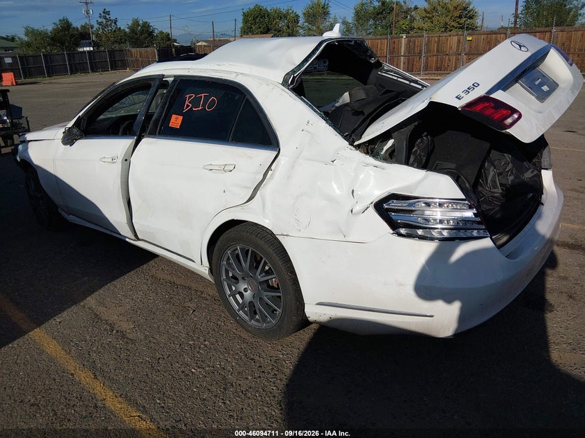 Vin: wddhf8jb6fb160967, lot: 46594318, mercedes-benz e 350 4matic 20153