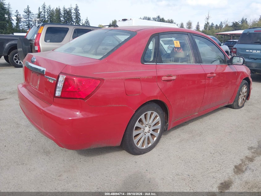 SUBARU IMPREZA 2008 VIN JF1GE61638H524977