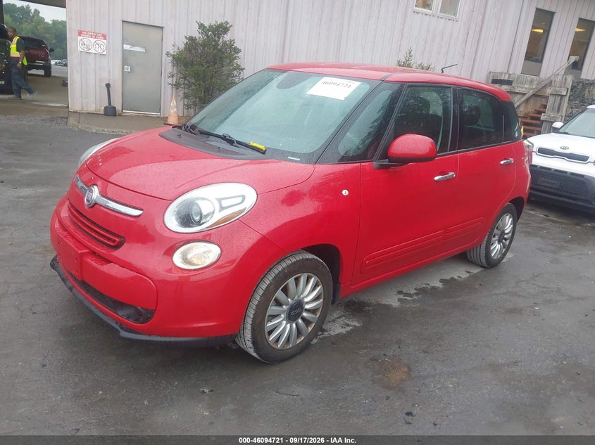 Vin: zfbcfabh2ez002830, lot: 46594328, fiat 500l easy 20142