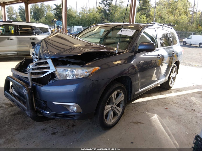 Vin: 5tddk3eh7cs172099, lot: 46594332, toyota highlander limited v6 20122
