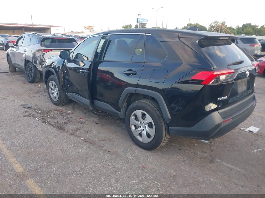 Vin: 2t3h1rfv4nw204536, lot: 46594343, toyota rav4 le 20223
