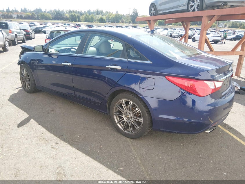 Vin: 5npec4ac9bh039222, lot: 46594346, hyundai sonata se 20113