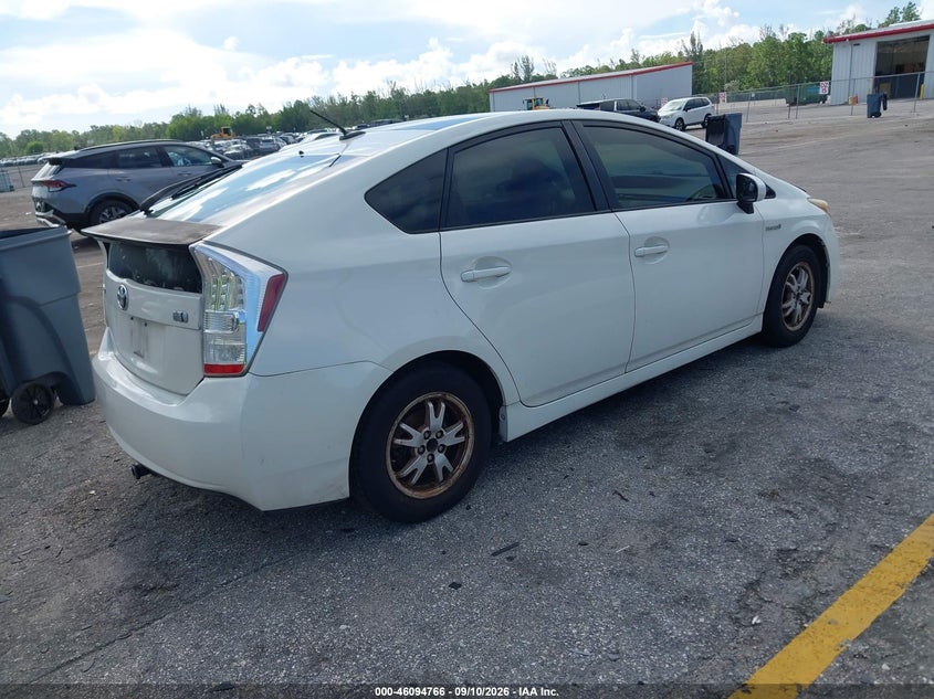 TOYOTA PRIUS 2010 VIN JTDKN3DU3A0034010