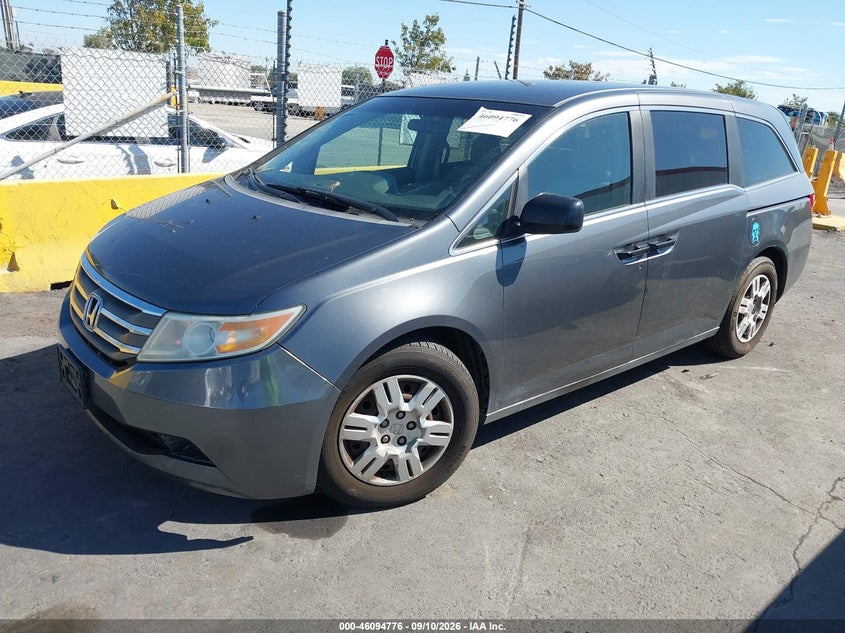 Vin: 5fnrl5h26db052953, lot: 46594383, honda odyssey lx 20132