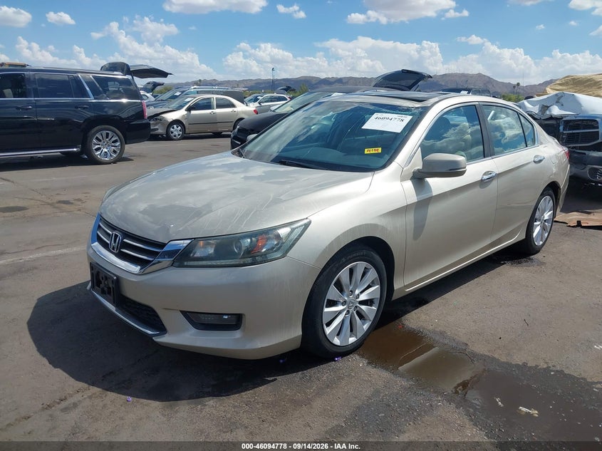 2014 Honda Accord, Rear, IAAI, VIN 1HGCR2F87EA290462 — photo 2
