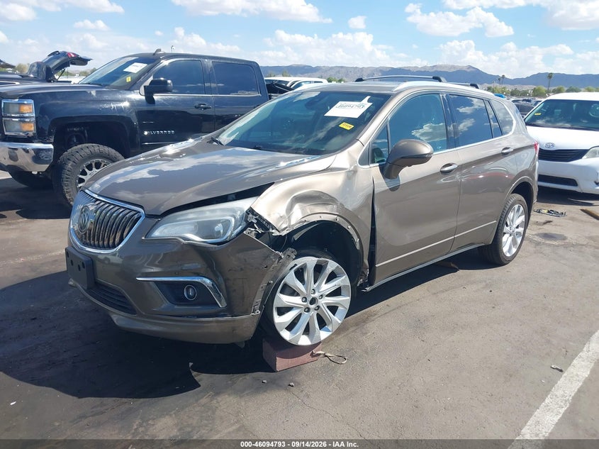Vin: lrbfxfsx1hd029478, lot: 46594400, buick envision premium ii 20172