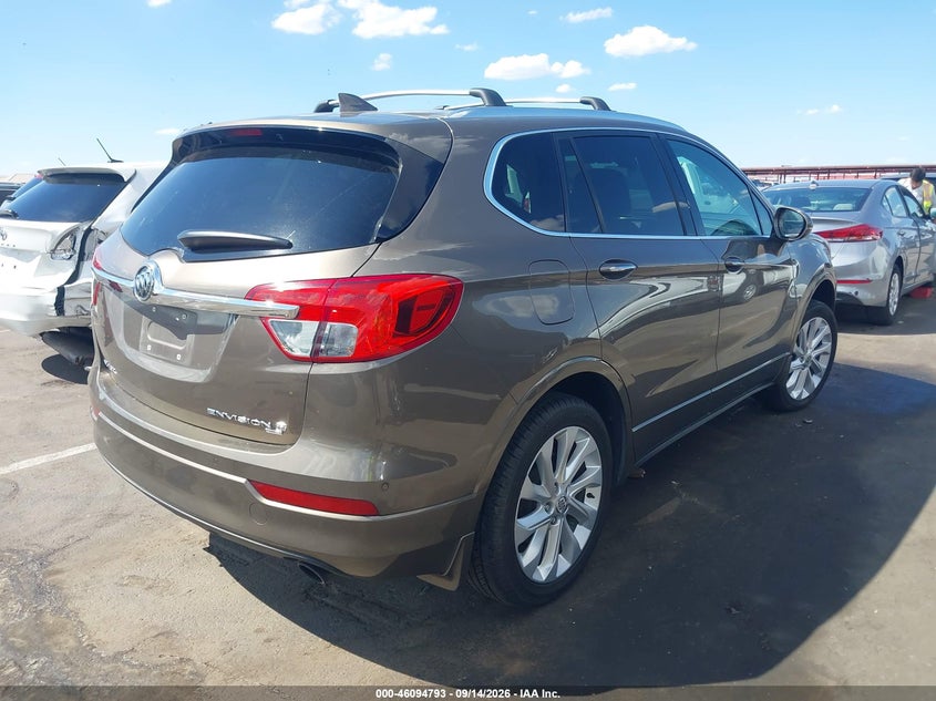 Vin: lrbfxfsx1hd029478, lot: 46594400, buick envision premium ii 20174