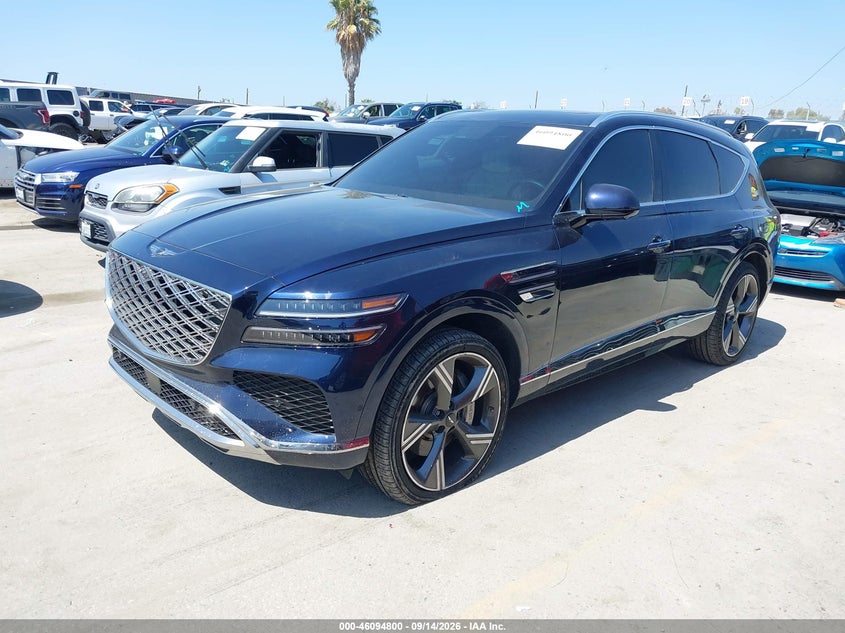 Vin: kmuheesc9su289610, lot: 46594407, genesis gv80 3.5t prestige awd 20252