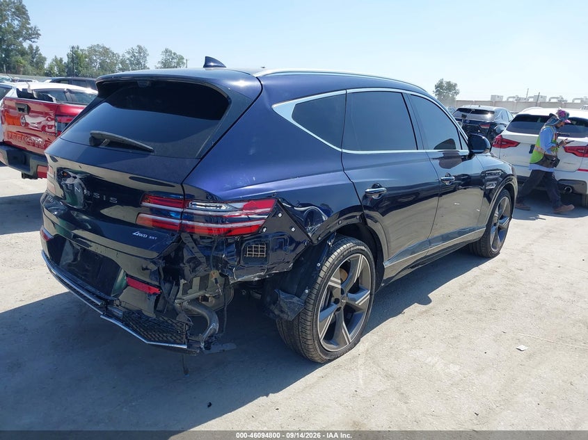 Vin: kmuheesc9su289610, lot: 46594407, genesis gv80 3.5t prestige awd 20254