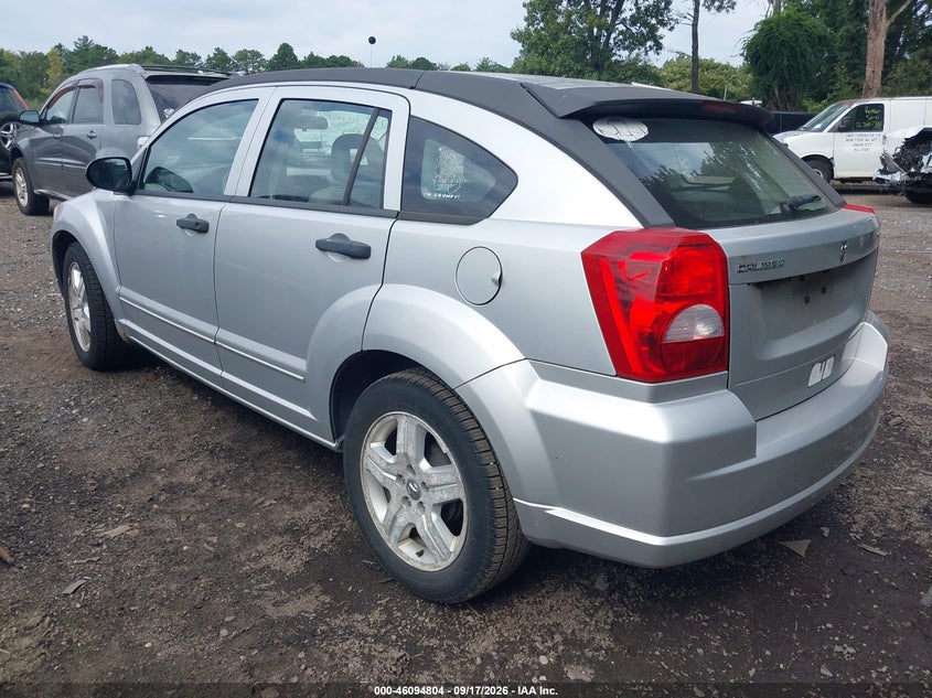 DODGE CALIBER 2007 VIN 1B3HB48B67D350263