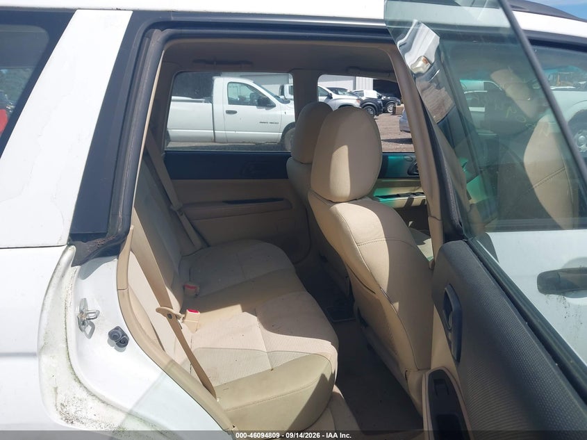 SUBARU FORESTER 2008 VIN JF1SG636X8H713983