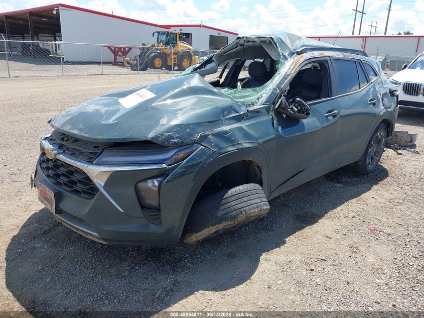 Vin: kl77lhep1sc078859, lot: 46594418, chevrolet trax fwd lt 20252