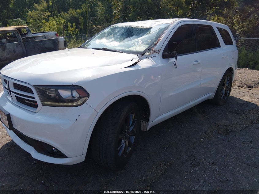 Vin: 1c4rdhdg9jc132708, lot: 46594430, dodge durango gt rwd 20182