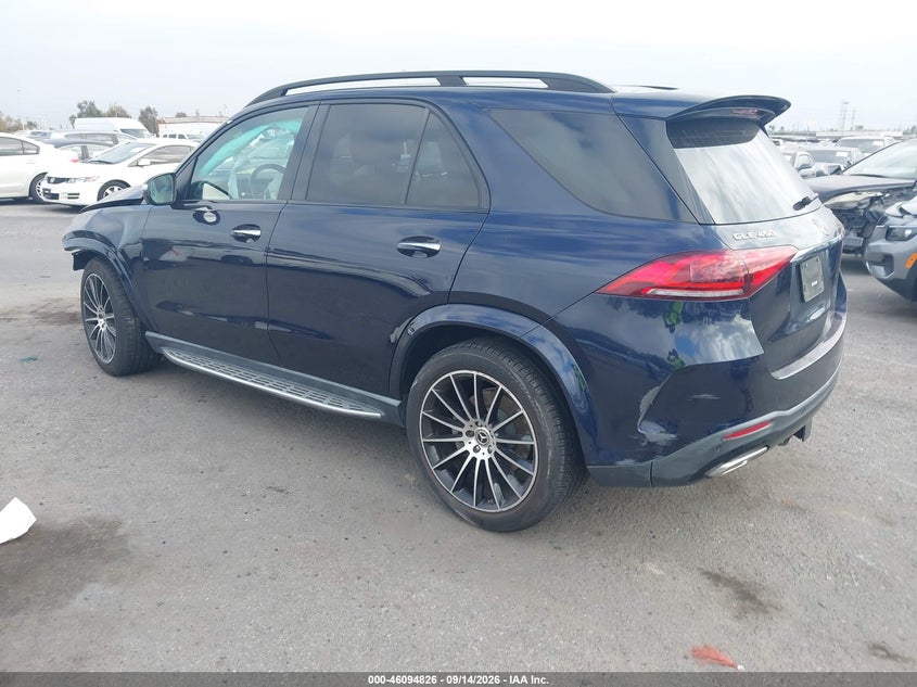 Vin: 4jgfb5ke0ma307593, lot: 46594433, mercedes-benz gle 450 4matic 20213