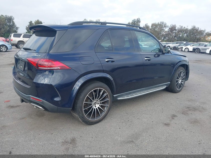 Vin: 4jgfb5ke0ma307593, lot: 46594433, mercedes-benz gle 450 4matic 20214