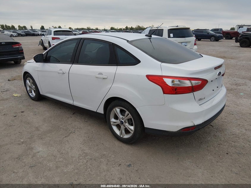 Vin: 1fadp3f22el246471, lot: 46594447, ford focus se 20143