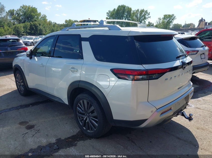 Vin: 5n1dr3cdxpc205451, lot: 46594448, nissan pathfinder sl 4wd 20233
