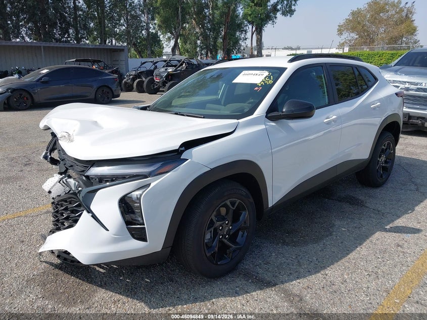 Vin: kl77lhep5tc118958, lot: 46594456, chevrolet trax fwd lt 20262