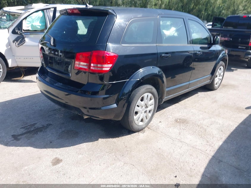 Vin: 3c4pdcab9ft747189, lot: 46594462, dodge journey american value pkg 20154