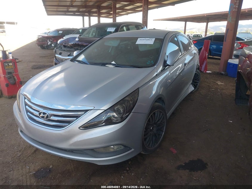 Vin: 5npec4ac9eh909507, lot: 46594468, hyundai sonata se 20142
