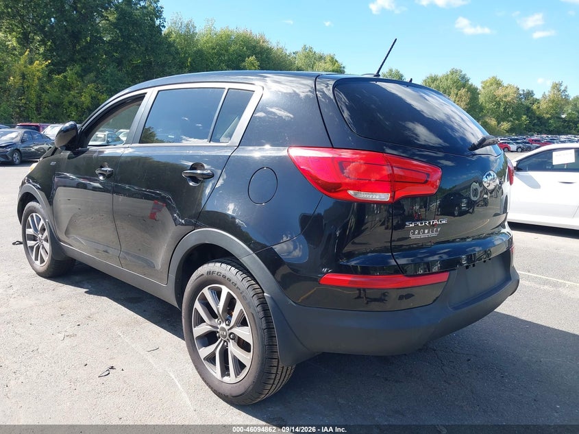 Vin: kndpbcac2e7623296, lot: 46594469, kia sportage lx 20143