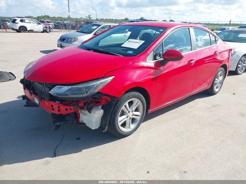 Vin: 1g1be5smxh7219728, lot: 46594498, chevrolet cruze lt auto 20172
