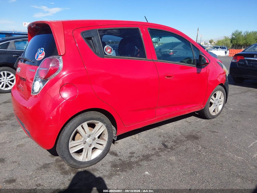 CHEVROLET SPARK 2014 VIN KL8CD6S92EC529660