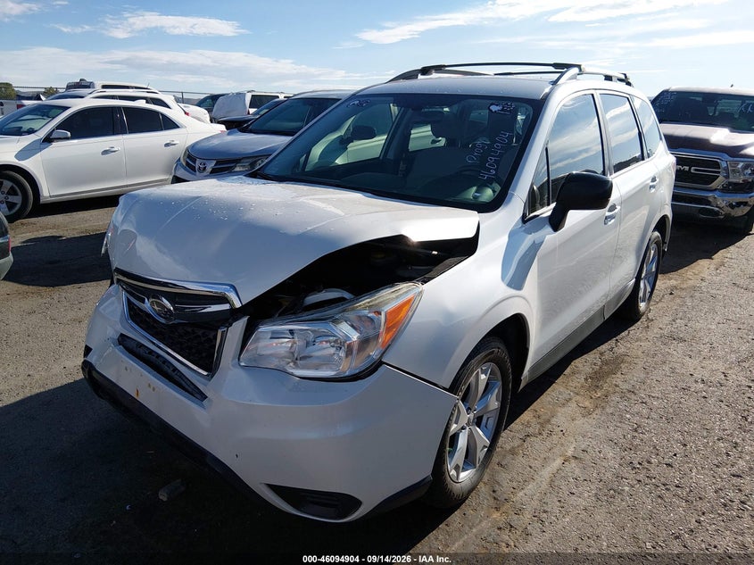 Vin: jf2sjabc6fh473707, lot: 46594511, subaru forester 2.5i 20152