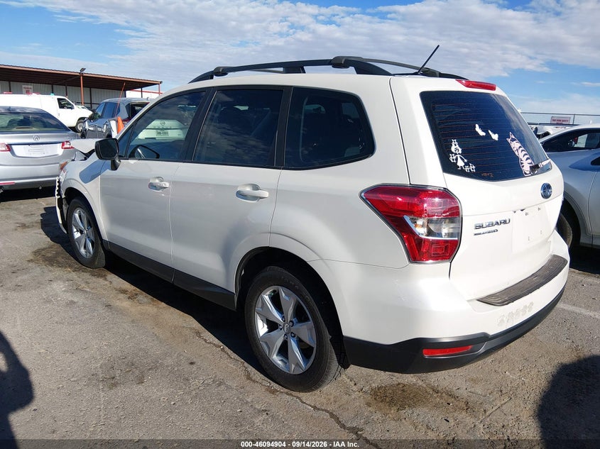 Vin: jf2sjabc6fh473707, lot: 46594511, subaru forester 2.5i 20153