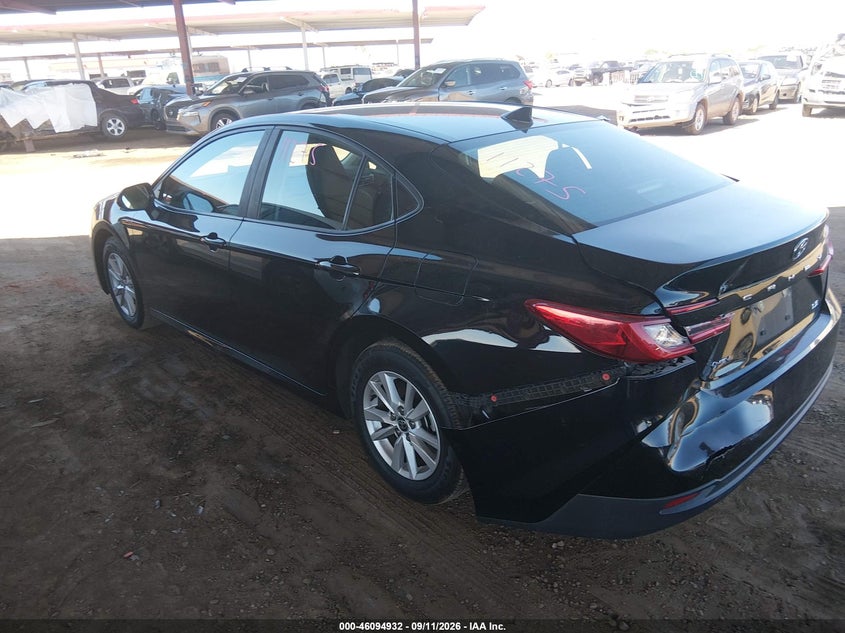 Vin: 4t1daack2su547764, lot: 46594539, toyota camry le 20253