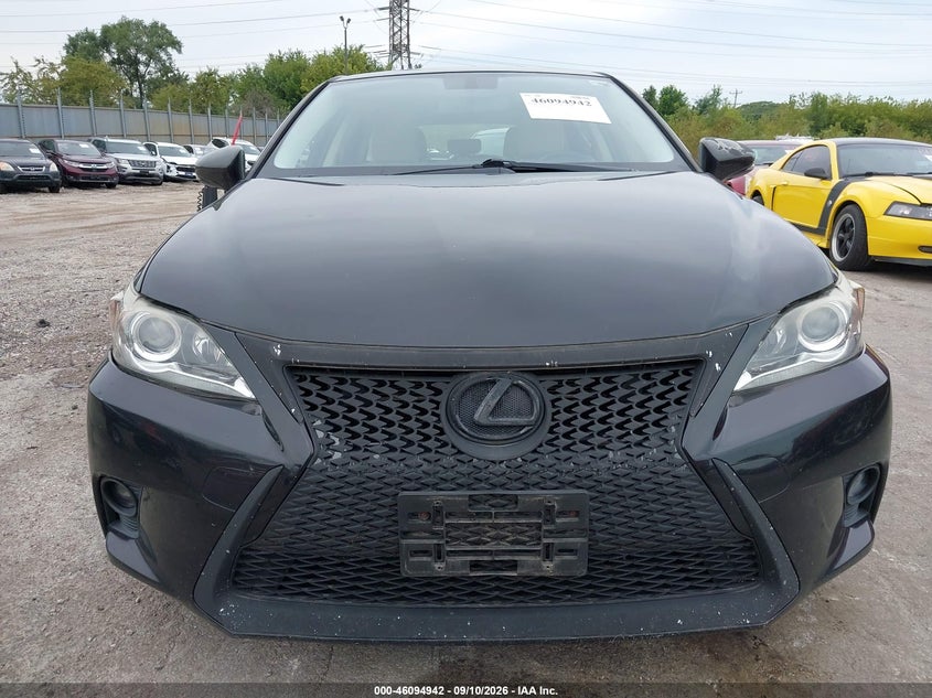 LEXUS CT 200H 2014 VIN JTHKD5BH5E2188294