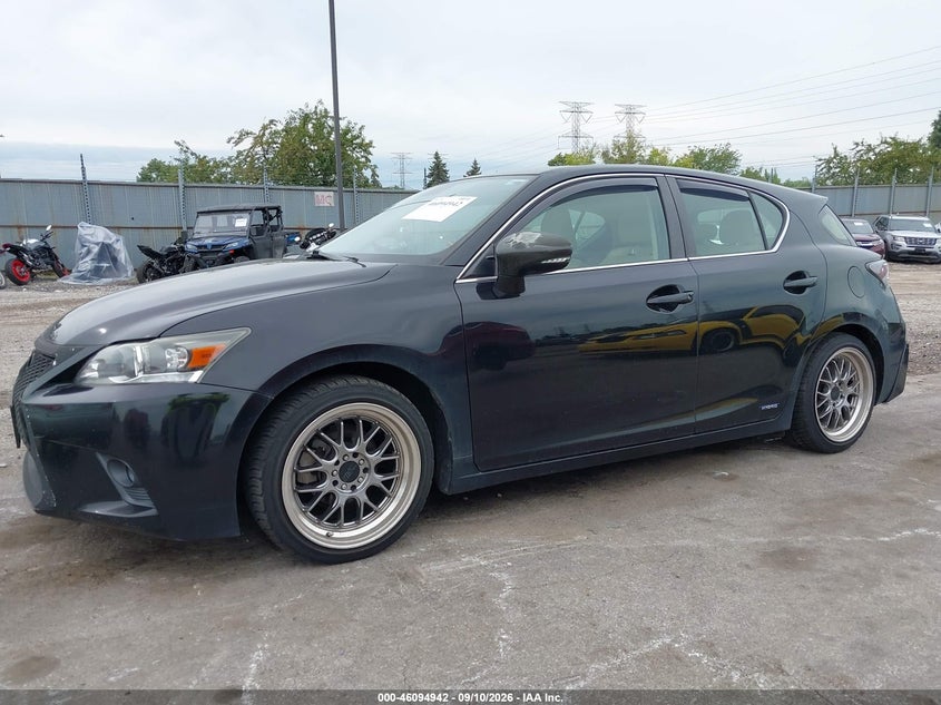 LEXUS CT 200H 2014 VIN JTHKD5BH5E2188294