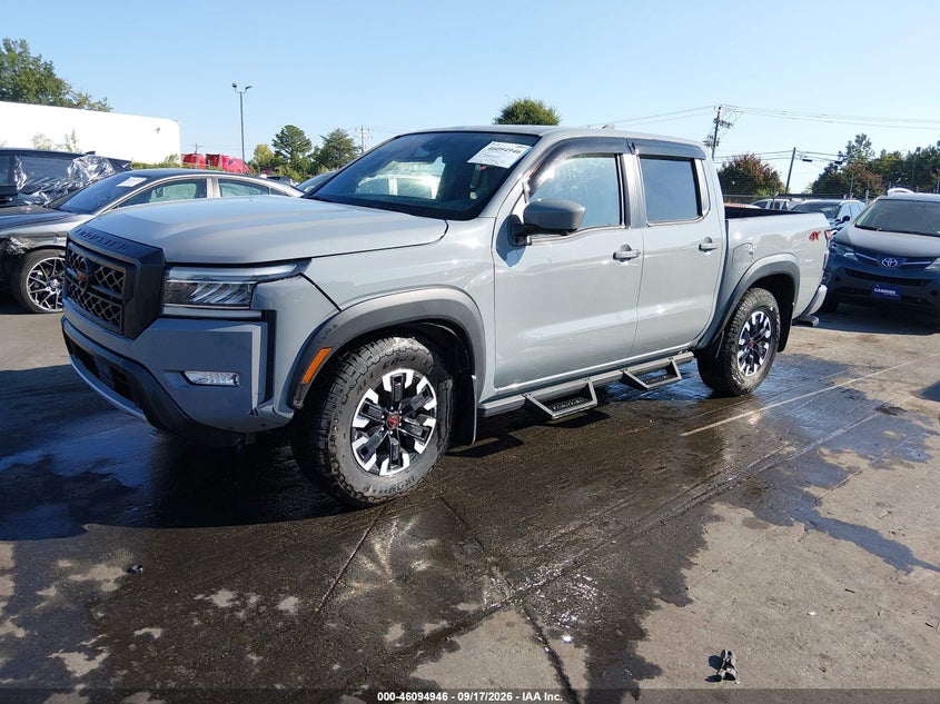 Vin: 1n6ed1ek2pn617856, lot: 46594553, nissan frontier pro-4x 4x4 20232