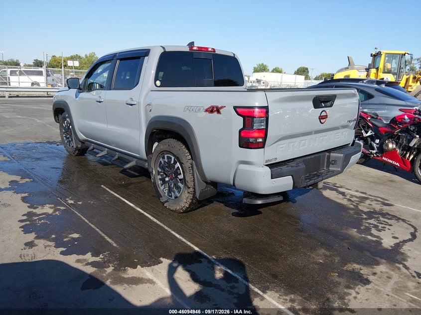 Vin: 1n6ed1ek2pn617856, lot: 46594553, nissan frontier pro-4x 4x4 20233