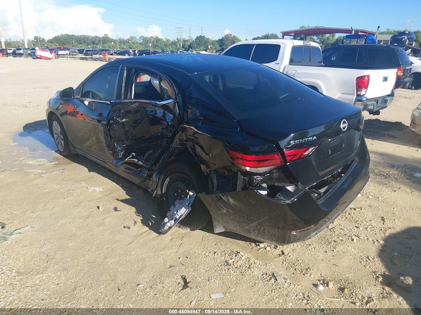 Vin: 3n1ab8bv8sy369626, lot: 46594554, nissan sentra s 20253