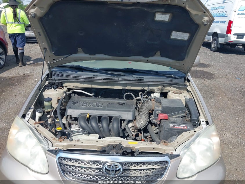 2007 TOYOTA COROLLA SEDAN 1.8L I-4 DOHC, VVT, REGULAR , 126HP