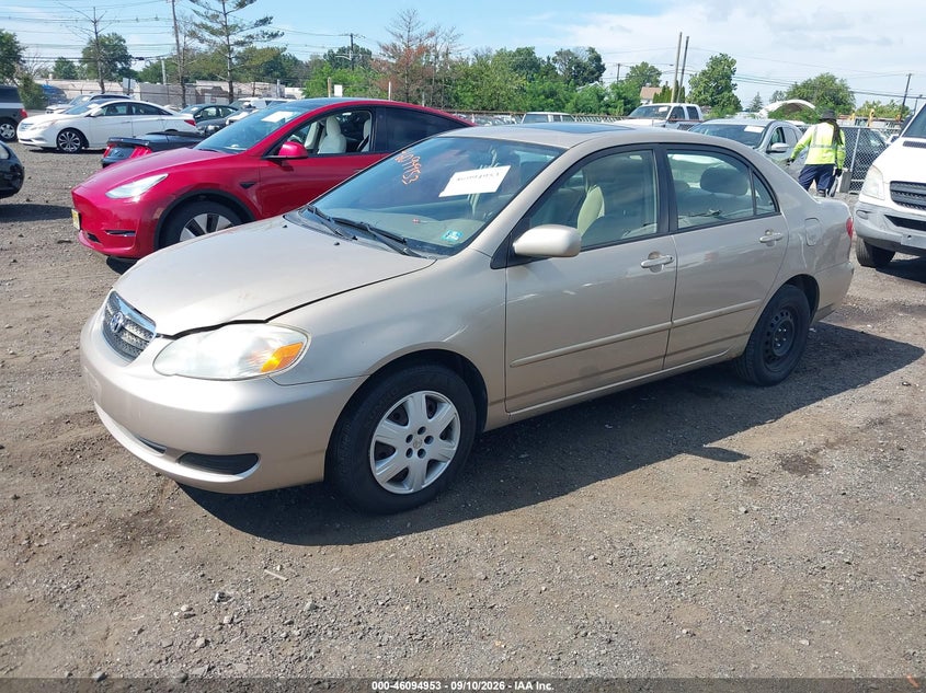 2007 Toyota Corolla, Normal Wear & Tear, IAAI, VIN 2T1BR32EX7C819932 — photo 2