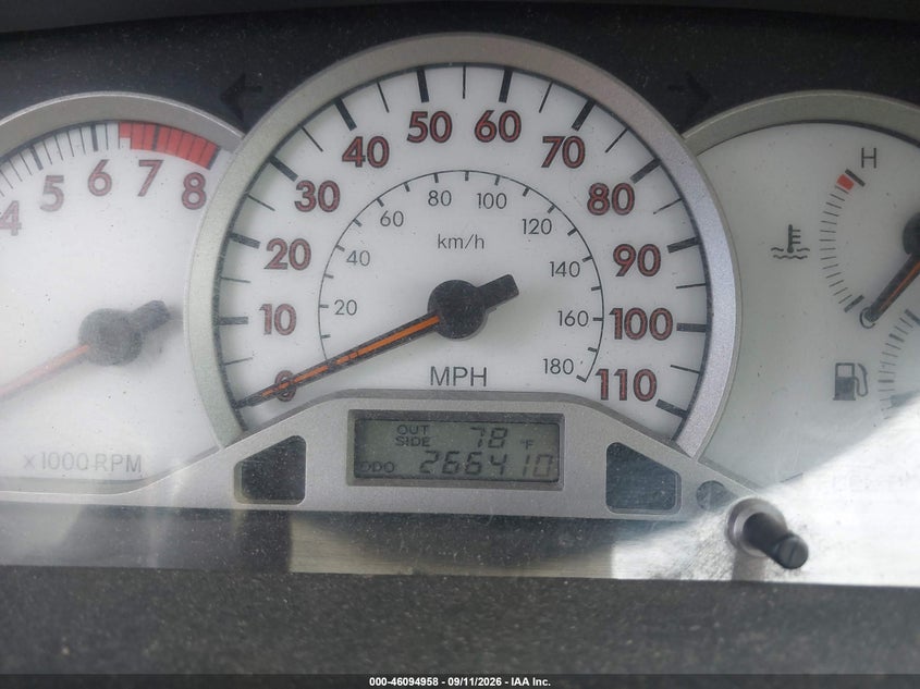 2008 TOYOTA COROLLA auction photo 7
