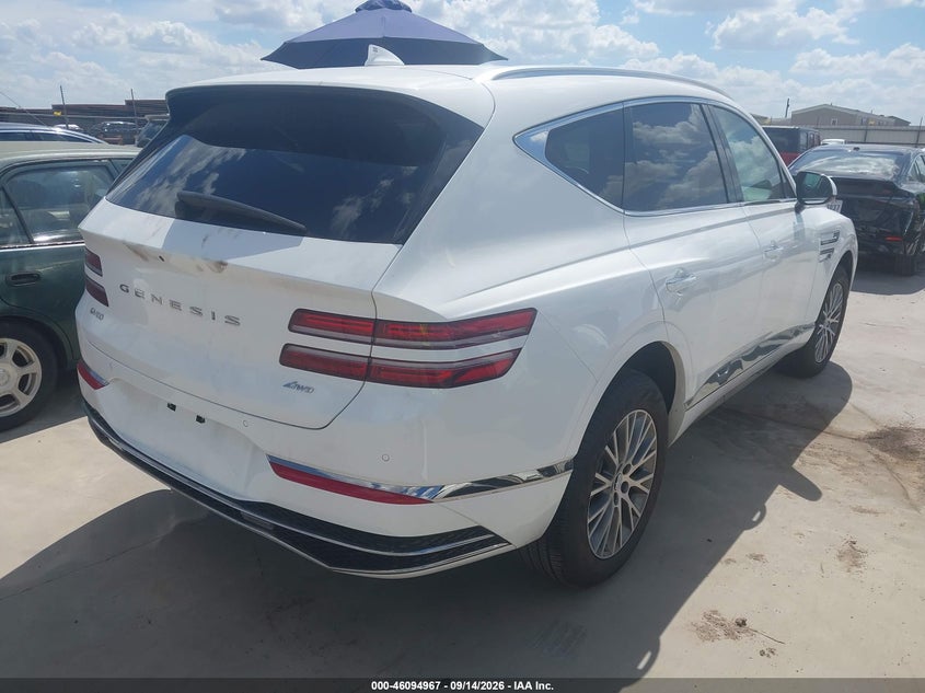 Vin: kmuhfesb8tu348815, lot: 46594574, genesis gv80 2.5t awd 20264