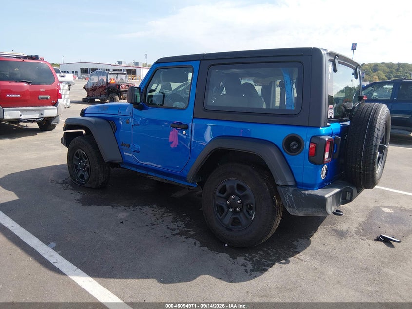 Vin: 1c4pjxan1tw160355, lot: 46594578, jeep wrangler sport 4x4 20263