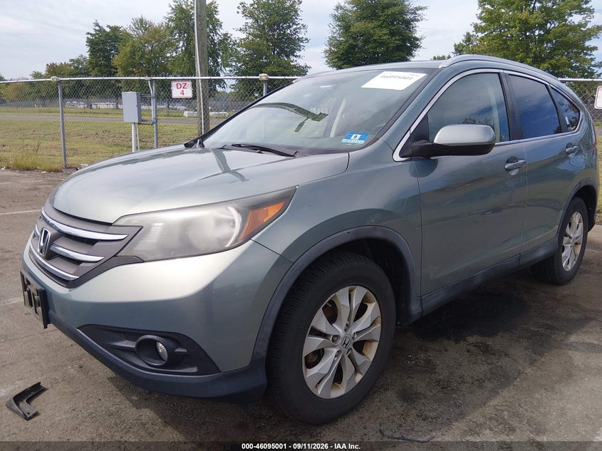 Vin: 2hkrm4h78ch619182, lot: 46594609, honda cr-v ex-l 20122