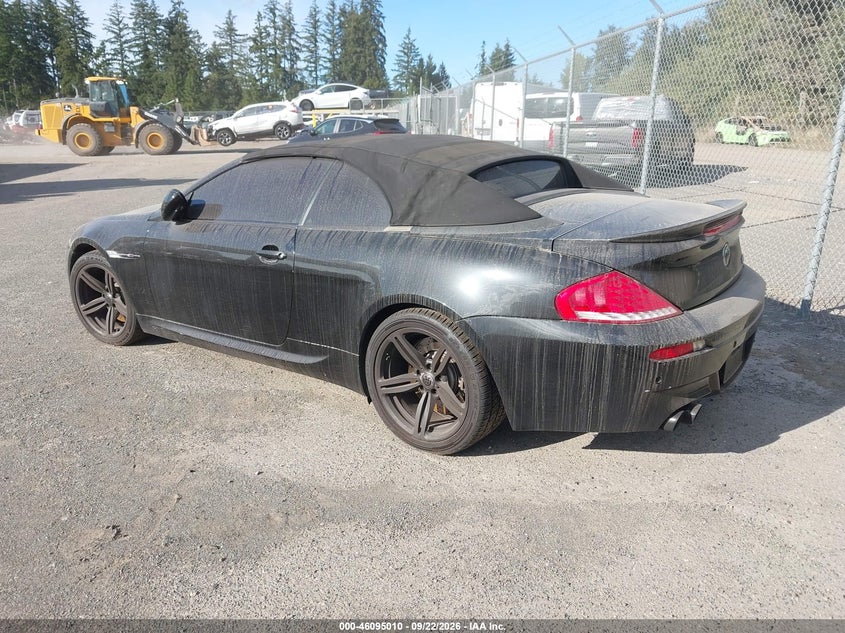 Vin: wbsek9c52acy80445, lot: 46594617, bmw m6 20103