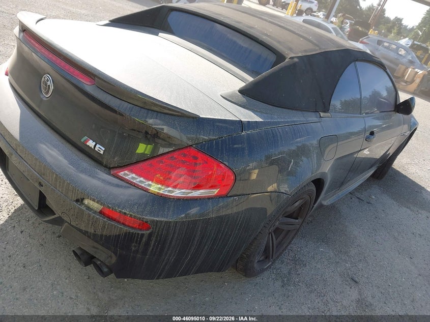 Vin: wbsek9c52acy80445, lot: 46594617, bmw m6 20104