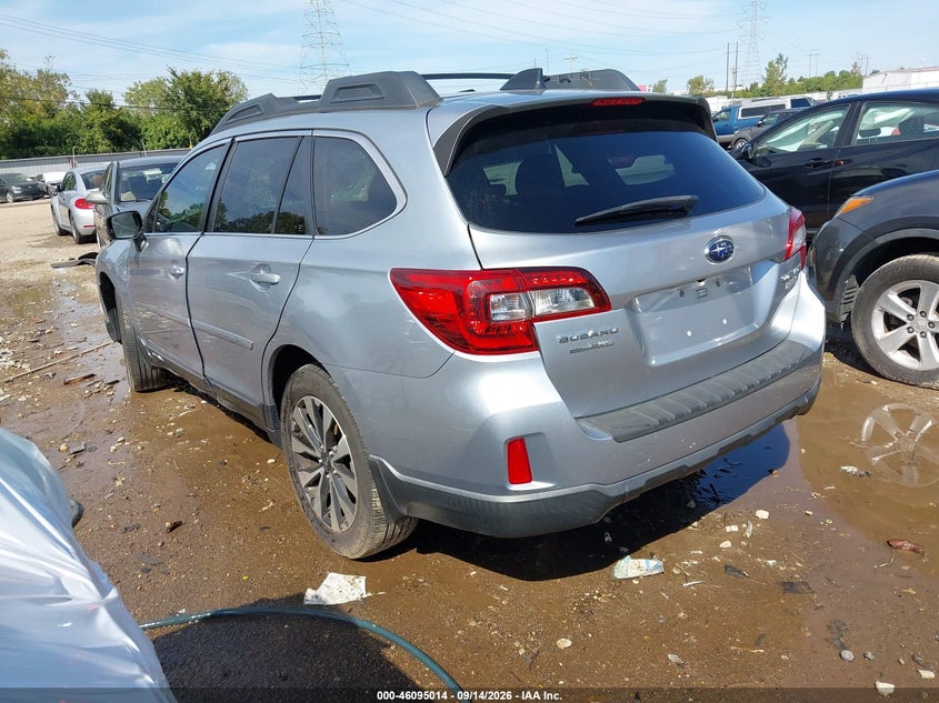 Vin: 4s4bsanc6g3243361, lot: 46594621, subaru outback 2.5i limited 20163