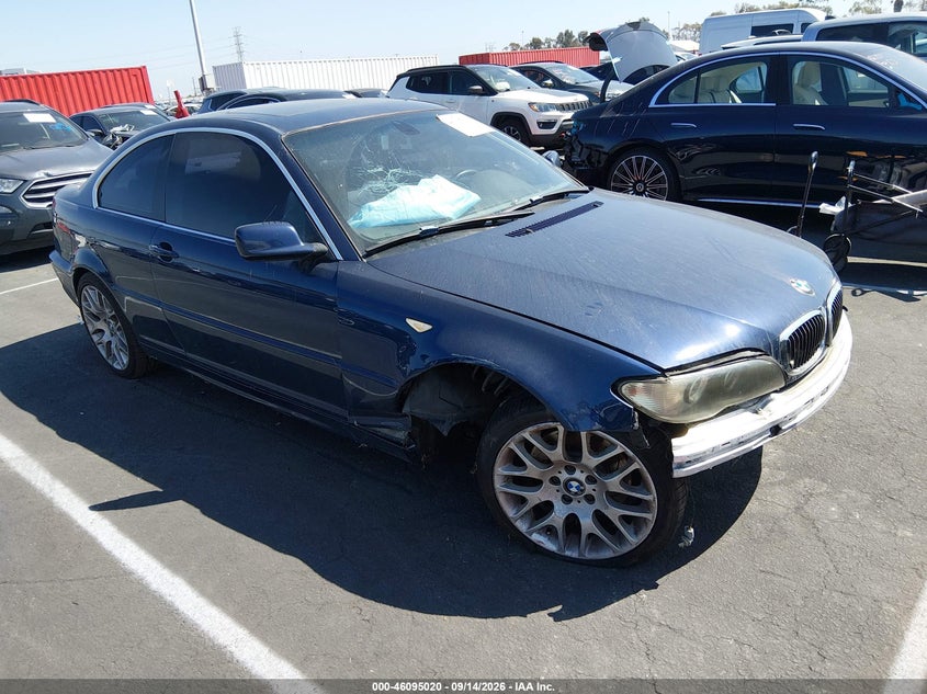 BMW 330CI 2004 VIN WBABD53494PL10666