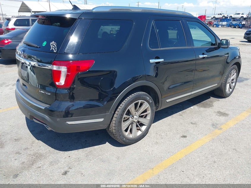Vin: 1fm5k7f87jgc16549, lot: 46594703, ford explorer limited 20184